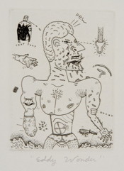 artist Jim Nutt of Chicagos Hairy Who,  painting for sale