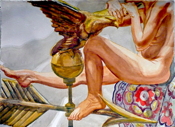 Philip Pearlstein painting