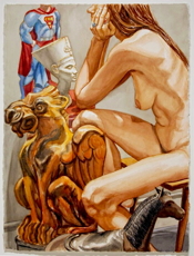 Philip Pearlstein painting